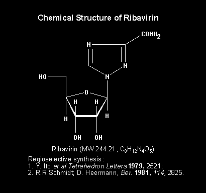 Chemical Structure of Ribavirin
